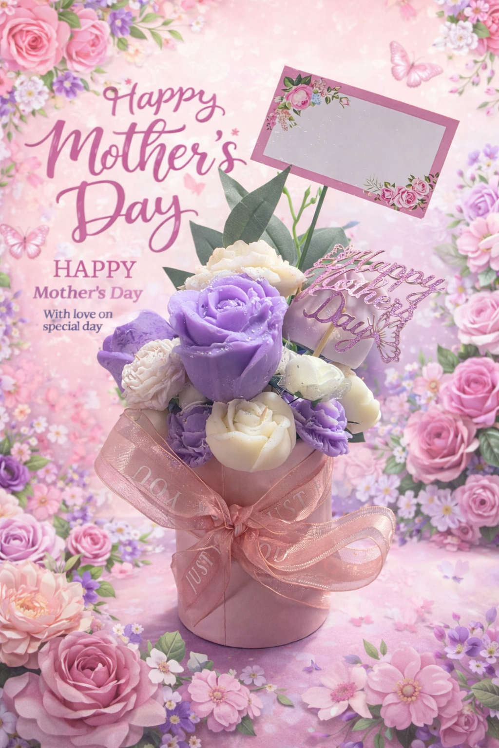 Mother’s Day Scented Wax Flowers – Luxury Gift Box Edition 💐🎁