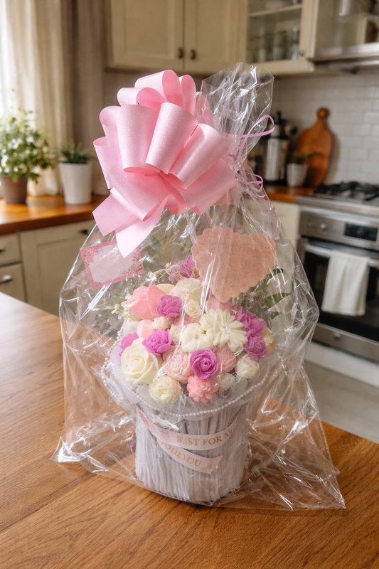 Mother’s Day Scented Wax Flower Bouquet – The Perfect Gift for Mum 💐💕