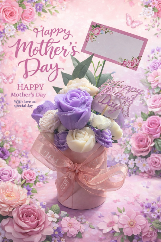 Mother’s Day Scented Wax Flowers – Luxury Gift Box Edition 💐🎁